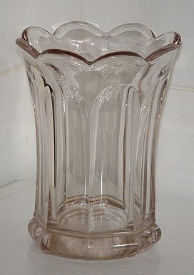 Sowerby Essex celery vase
[Source: Sowerby's Ellison Glass Works volume 2, by Glen and Stephen Thistlewood]
Keywords: Sowerby pressed England