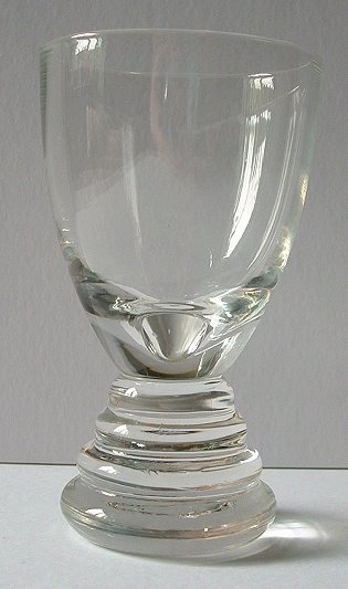 Beehive stemmed glass
Unknown maker
