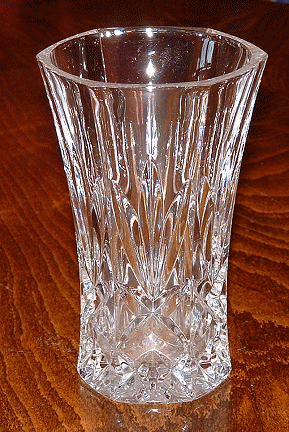 Cristal d'Arques vase
Bought new in the 1980's.
Keywords: d&#039;Arques crystal France