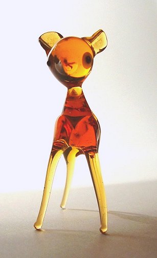 Fawn - front view
Keywords: lampwork