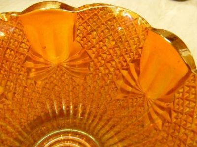 Sowerby Carnival pineapple and bows bowl pattern detail
Keywords: carnival bowls