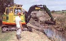 Mick watching weed clearance