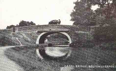 Canal bridge at Bolton-le-Sands