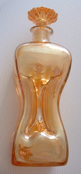 Irridescent kluk-kluk decanter
Unknown maker
