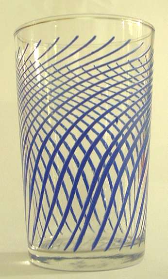 Sherdley Twist
Blue printed tumbler. Stands 3?" (83mm) tall.
Keywords: Sherdley England transfers