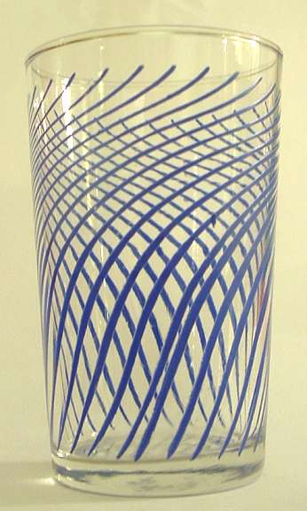 Sherdley Twist
Blue printed tumbler. Stands 3?" (83mm) tall.
Keywords: Sherdley England transfers