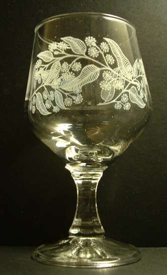 Chance wineglass
Keywords: Chance England