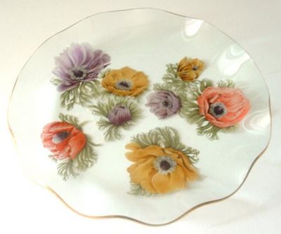 Chance Anemone plate
Keywords: Chance slumped England Fiestaware