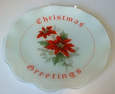 Chance Christmas Plate
Keywords: Chance slumped England